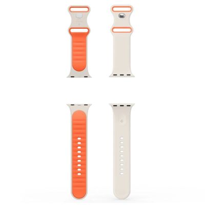 6. Pasek Spigen Nano Pop na Apple Watch 40 / 41 / 42 mm - beżowy