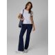 4. T-shirt slim gładki damsk 4F 4FRMM00TTSHF3619-27M