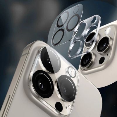3. Osłona aparatu Tech-Protect Cam Fit+ na iPhone 16e / 17e - przezroczyste