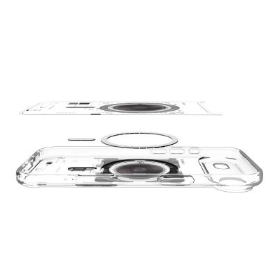 7. Etui Spigen Ultra Hybrid MagSafe na iPhone 17 Air Neo One - przezroczyste