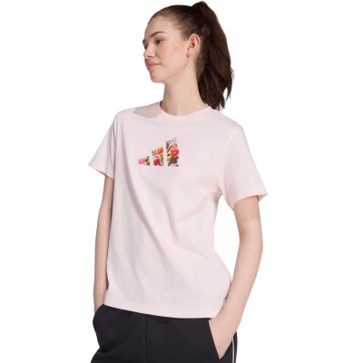 5. Koszulka damska adidas Floral Regular Graphic jasny róż KT2765