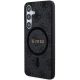 2. Etui Guess 4G Collection Leather Metal Logo MagSafe na Samsung Galaxy S24+ - czarne