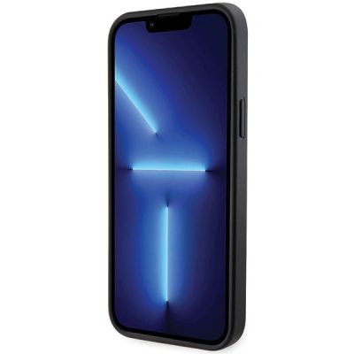 5. Etui BMW Grip Stand Hot Stamp na iPhone 14 Plus / 15 Plus - czarne