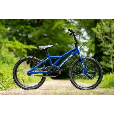 3. Rower BMX Huffy HX PRO 20" alu, czarno-niebieski (53000W)