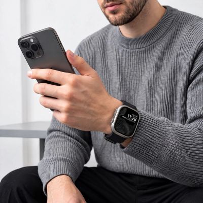 4. Pasek Tech-Protect Motion na Apple Watch 44 / 45 / 46 / 49 mm - czarny