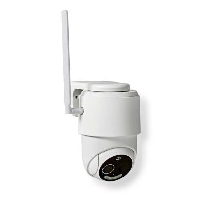 9. Kamera zewnętrzna Nedis Smartlife 4G, IP65 czujnik ruchu, night vision, biały