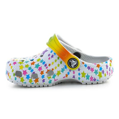4. KLAPKI CROCS CLASSIC DISCO DANCE PARTY CLOG T SHIMMER/MULTI 208096-0ZT