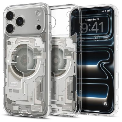 Etui Spigen Ultra Hybrid MagSafe Zero One na iPhone 18 Pro / 17 Pro - tytanowy