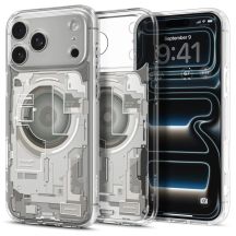 Etui Spigen Ultra Hybrid MagSafe Zero One na iPhone 18 Pro / 17 Pro - tytanowy