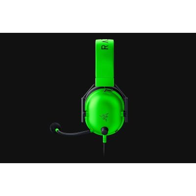 5. Razer BlackShark V2 X Zestaw słuchawkowy Przewodowa Opaska na głowę Gaming Zielony, Czarny