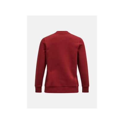 7. Bluza Peak Performance W Original Small Logo Crew bordowy