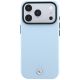 3. Etui BMW Kevlar Metal Logo MagSafe na iPhone 18 Pro / 17 Pro - niebieskie