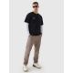 4. T-shirt oversize gładki uniseks 4F 4FRAW24TTSHU2672-20S