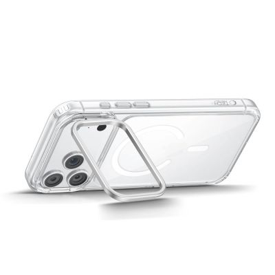 3. Etui Tech-Protect MagStand MagSafe CC na iPhone 18 Pro Max / 17 Pro Max - przezroczyste