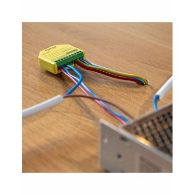 6. Shelly Plus RGBW PM Bezprzewodowy Zielony, Żółty