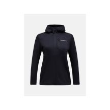 Bluza PEAK PERFORMANCE W Trail Polartec Zip Hood czarny