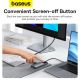 14. HUB USB 6w1 Baseus Metal Gleam Series II USB-A/USB-C/USB-C PD/HDMI/RJ45 - czarny