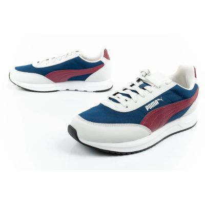 8. Puma buty sportowe sneakersy męskie R78 Lightwind komfortowe modne szare granatowe