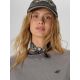 3. T-shirt loose z nadrukiem damski 4F 4FKAW26TTSHF4506-26S