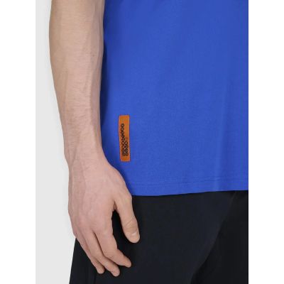 4. T-shirt oversize z nadrukiem męski 4F 4FWSS25TTSHM1979-36S