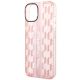 6. Etui Karl Lagerfeld Mono Vertical Stripe na iPhone 14 Plus - różowe
