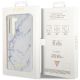 8. Etui Guess Marble Collection na Samsung Galaxy S23 - białe