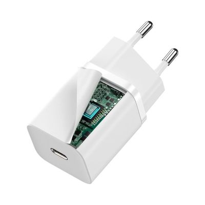 4. Baseus Super Si 1C szybka ładowarka USB Typ C 30W Power Delivery Quick Charge biały (CCSUP-J02)