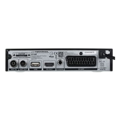 7. ESPERANZA TUNER DVB-T2 H.265/HEVC EV106P