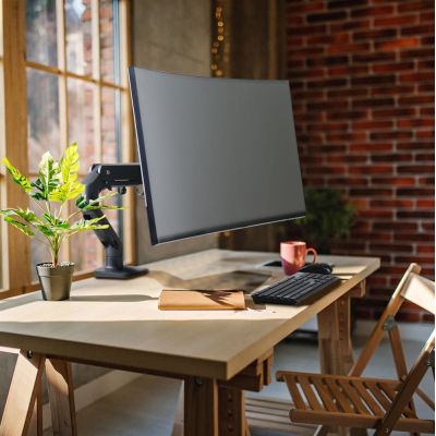 4. Uchwyt biurkowy monitora Ergotron HX 9-19 kg TILT