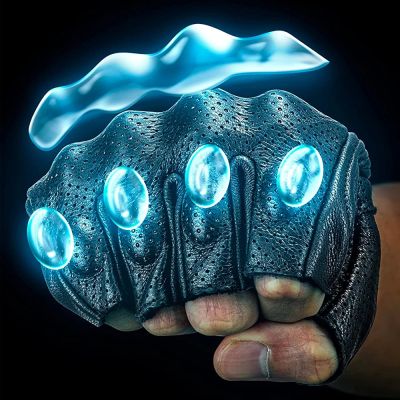 3. Rękawiczki motocyklowe Rockbros 16220006005 XXL skórzane - czarne