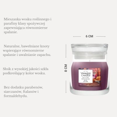 2. Świeca mała AUTUMN DAYDREAM YANKEE