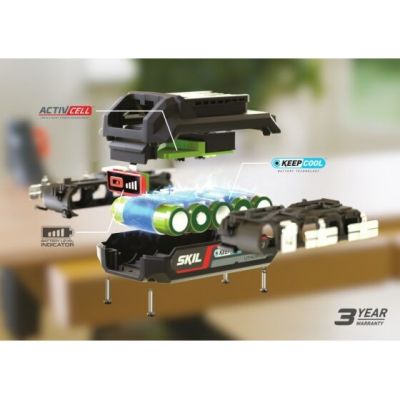 2. Skil BR1E3107AA akcesorium do śrubokrętów Bateria Czarny, Czerwony