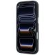 5. Etui Karl Lagerfeld Grained Heads Metal MagSafe na iPhone 17 Pro Max / 18 Pro Max -czarne