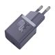 4. Ładowarka sieciowa Baseus GaN5 30W USB-C EU z fioletowym kablem Baseus Dynamic 3 USB-C 100W 1m - fioletowa