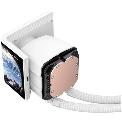 7. Chłodzenie wodne Krux HydroArc 360 White (KRXE011)