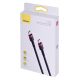 5. BASEUS KABEL USB-C DO USB-C CAFULE 60W 1M, CZARNY
