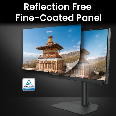 9. BenQ SW242Q monitor komputerowy 61,2 cm (24.1") 2560 x 1600 px WQXGA LED Czarny