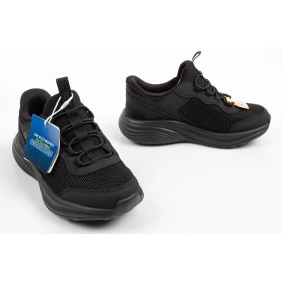 7. Skechers buty dziecięce sportowe Bounder Pro Slip-Ins wsuwane czarne