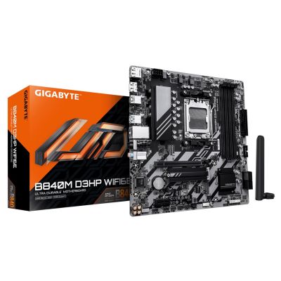 5. GIGABYTE B840M D3HP WIFI6E AMD B840 Gniazdo AM5 micro ATX