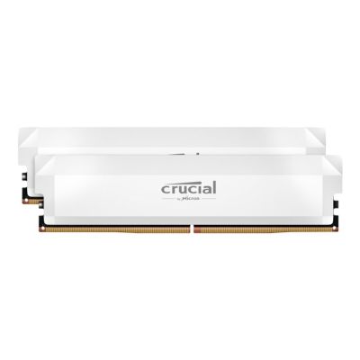 2. Pamięć RAM DDR5 32GB PC 6000 KIT (2x16GB) Crucial Pro Podkręcanie