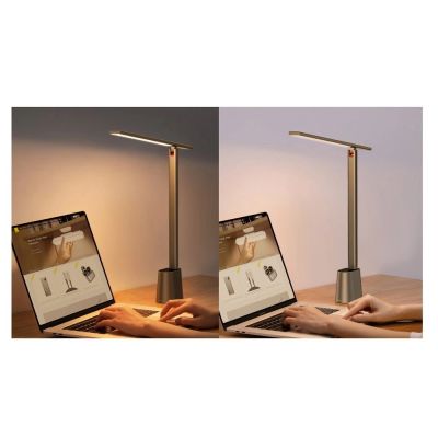 13. Baseus Smart Eye bezprzewodowa biurkowa lampka LED z akumulatorem 2200 mAh szary (DGZG-0G)