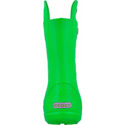 Kalosze Crocs Handle It Jr 12803 ciemno zielone