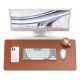 8. Satechi Premium Desk Mat - podkładka na biurko ze skóry wegańskiej (brown)