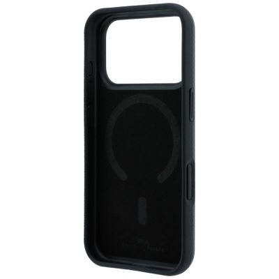 7. Etui BMW Kevlar Metal Logo MagSafe na iPhone 18 Pro / 17 Pro - grafitowe