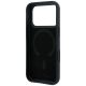 7. Etui BMW Kevlar Metal Logo MagSafe na iPhone 18 Pro / 17 Pro - grafitowe