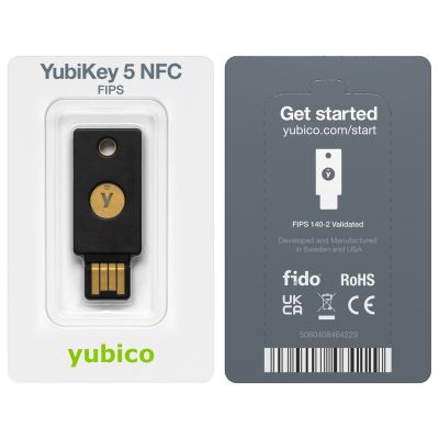6. Klucz bezpieczeństwa Yubico YubiKey 5 NFC FIPS (Blister Package)