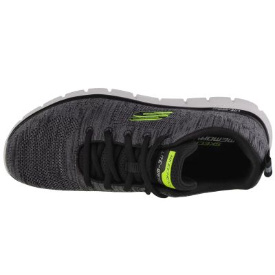 3. Skechers Track - Front Runner 232298-CCBK Szare 41