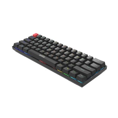4. Marvo Scorpion KG933G Saber 61 Wired Mechanical RGB 60% UK Layout Gaming Keyboard (Black) klawiatura QWERTY Czarny