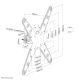 11. Neomounts FL40-430BL14 uchwyt do telewizorów 139,7 cm (55") Czarny