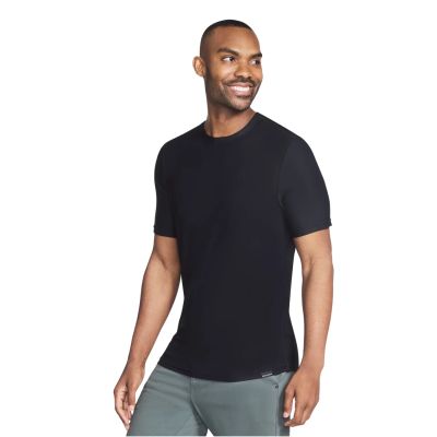 3. Skechers Go Dri All-Day Tee TS107B-BLK Czarne M
